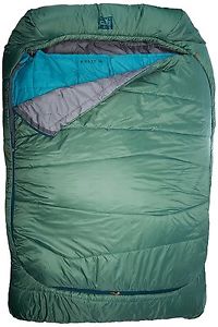 Kelty Unisex Tru. Comfort Doublewide Sleeping Bag -7 Degrees, Fern, Double