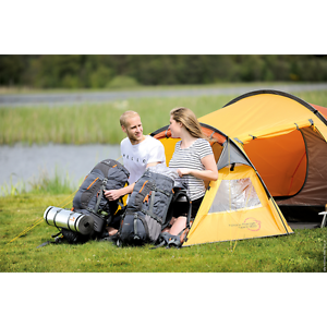 Spacious Camp Tent 3 Person Tunnel Waterproof Camp Tent Porch Area High Quality