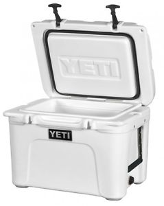 Brand New Yeti Tundra 35 White Hard-Side Cooler Free 2lb Yeti Ice