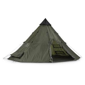 Camping Tent Teepee Tipi XL 12 Person Heavy Duty Waterproof Outdoor Hiking