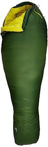 Mountain Hardwear Lamina Z Flame Camp Sleeping Bag yellow/green Design right bag