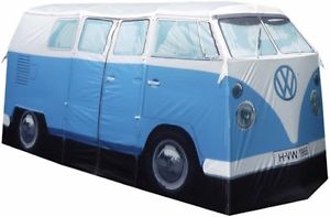 Exact Scale Replica VOLKSWAGEN VW Camper Van Tent In Blue - Sleeps 4