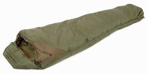 Snugpak New Tactical 3 Camping Hiking Sleeping Bag in Olive L/H Zip Mummy Style