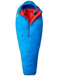 Mountain Hardwear HyperLamina Flame Camp Sleeping Bag Long red/blue 2017 mummy