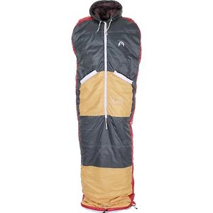 SLPY The NEW Wearable Sleeping Bag - Sleepy Medium Yellow on Grey