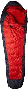 Millet Base Camp Long Camp Sleeping Bag red Design left 2017 mummy sleeping bag