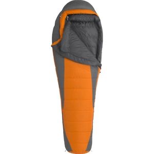 marmot never summer, zero degree sleeping bag, long, left zip