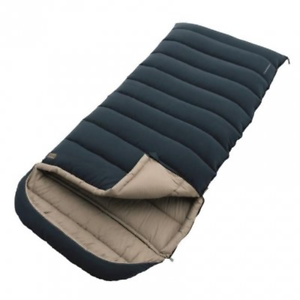 Outwell Constellation Lux Camp Sleeping Bag grey/blue Design left 2017 mummy bag