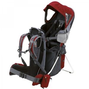 Salewa Koala II Rückentrage mit Raincover dark red-anthrazit
