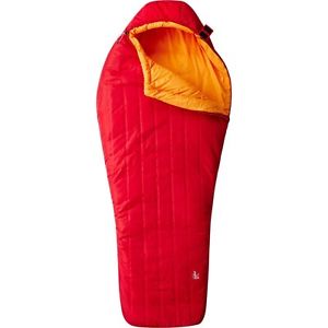 Mountain Hardwear Hotbed Spark Camp Sleeping Bag orange/red Design left 2017 bag