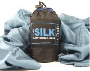 Rab Silk Traveller Sleeping Bag Liner by RAB