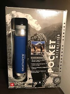 KATADYN Classic Endurance Pocket Microfilter Water Filter New In Box Free Ship