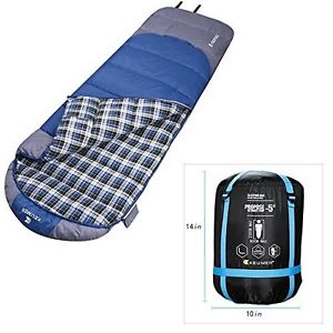 Outdoor Camping Adult Hiking Sleeping Bag Envelope Hollow Cotton Warm Sleeping