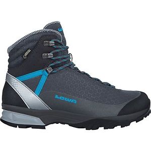 Lowa Lyxa GTX Mid Ws Damen Gore-Tex Wanderschuh 220747-9743 anthrazit/blau