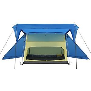 Camping Hiking Tent 2-3 Person Waterproof Single Sided Silicone Coated Portable