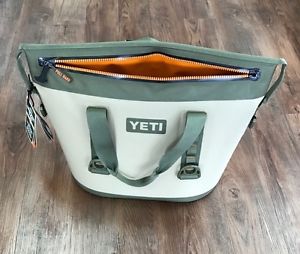 YETI Hopper Two 20 Field Tan/Blaze Orange New In Box!