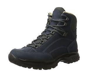 Hanwag Men's Canyon High Rise Hiking Shoes Blue (Marine_navy) 8 UK NEW