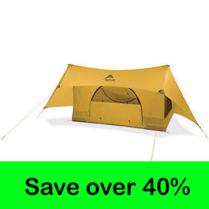 MSR RAPIDO NASCONDIGLIO Tenda 2 PERSONA minimalista leggero RIFUGIO