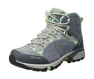 Tecnica T-cross High Gtx Ws Womens Walking Shoes Multicolore (Grigio/Menta) NEW