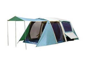 NEW OUTDOOR CONNECTION BEDARRA FAMILY DOME TENT 8 PERSON POLYESTER WATERPROOF