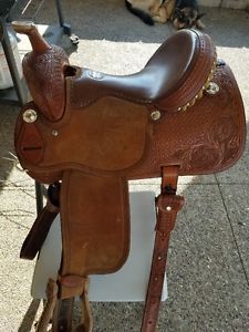 14.5" Dale Martin Sherry Cervi Barrel Saddle