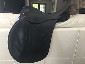 17" Keiffer Aachen AP Saddle Black Medium Tree English All Purpose