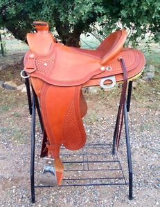16 inch custom made Wade saddle