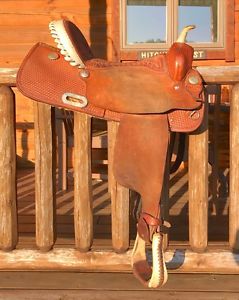 Billy Cook Sulphur OK barrel saddle