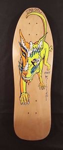 NOT A REISSUE! Rare Vintage Schmitt Stix Chris Miller 1988 "Dog" Skateboard Deck