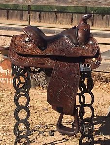 Circle Y show / pleasure saddle padded equitation seat Ideal Youth SM Adult WOW!