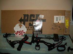 PSE STINGER X 70LB Max BLACK Right Handed Compound Bow With A lot of Extras