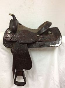 Circle Y  15" Western Pleasure/Trail Saddle #3945 --Regular Quarter Horse Bar.
