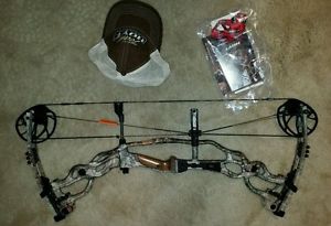 NO RESERVE!! BRAND NEW HOYT CARBON SPYDER ZT 30 BOW #3 CAM 28-30" DRAW 50-60 LBS