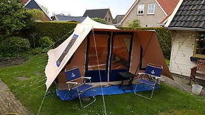 Dutch Canvas Tent: Vrijbuiter Zwaan 4. excellent condition!