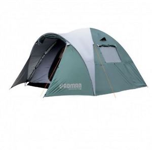 NEW ROMAN ADVENTURE 6V DOME TENT 6 PERSON POLYESTER SIDE WINDOWS CAMPING HIKING