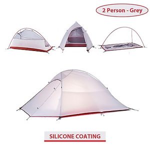 WEANAS 2-3 Person 4 Seasons Double Layer Backpacking Tent Ultralight Aluminum...