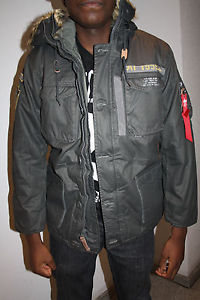 Alpha Industries Mountain Parka repl. grigio 133143 04 Alpi Sci