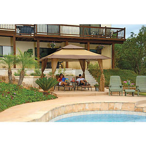 Shade Gazebo Camping Out Doors Tent Durable Canopy Sturdy Family Covering Event