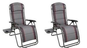 2 x Quest Performance range relax chair with table