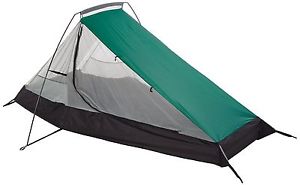 Aqua Quest West Coast Bivy Tent  One Person Single Pole Shelter - Green & White
