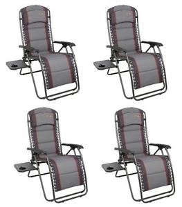 4 x Quest Performance range relax chair with table