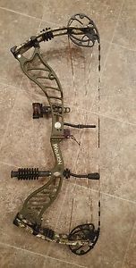 Athens Revelation compound bow (2017) 70#/29" green/kryptec R/H