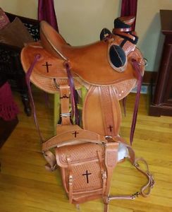 Wade Ranch Western Saddle 15.5 in.