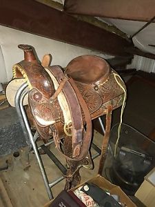 Used Roping Saddle
