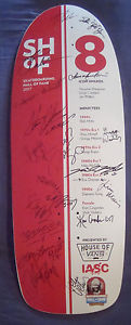 Skateboarding Hall of Fame Signed Skateboard Deck Bones Brigade Dogtown