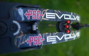 PSE Evolve 35 Like New Skullworks Camo 60# 65% Letoff Modules NO RESERVE