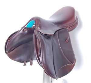 17" VOLTAIRE PB SADDLE (SO23081) VERY GOOD CONDITION, FULL CALF!! - XVD