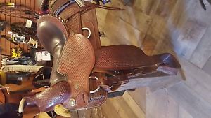 Ballard's Custom Roping Saddle