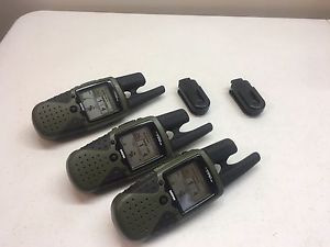 Garmin rino 120 gps receivers lot x3 2 way radio please read