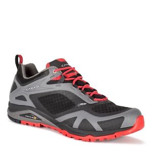 AKU Chaussures bottes de randonnée ALPINA LUMIÈRE GTX 610 219 noir / rouge/gris